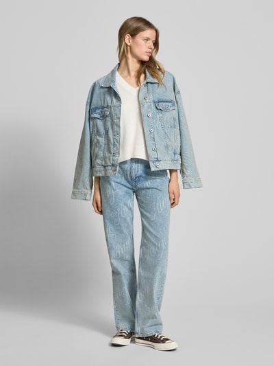 Hugo Blue Jeans mit 5-Pocket-Design Modell 'Elyah' Jeansblau 1