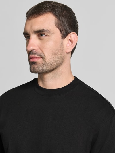 MCNEAL regular fit T-shirt met ronde hals Zwart - 3