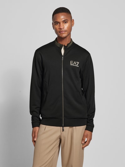 EA7 Emporio Armani Sweatjacke mit Reißverschluss Black 4