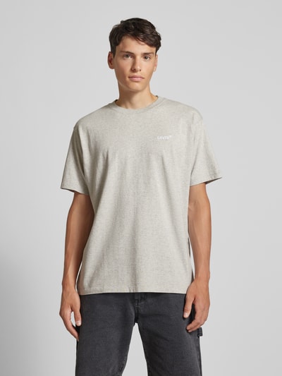 Levi's® T-Shirt mit Logo-Print Modell 'VINTAGE' Dunkelgrau Melange 4