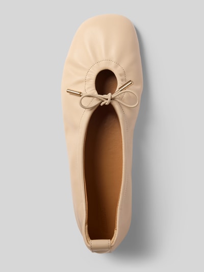 ALOHAS Ballerina mit Ziernaht Modell 'ROSALIND' Sand 3
