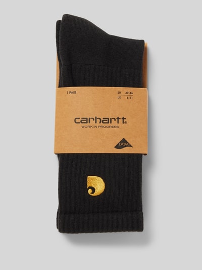 Carhartt Work In Progress Socken mit Label-Patch Black 3