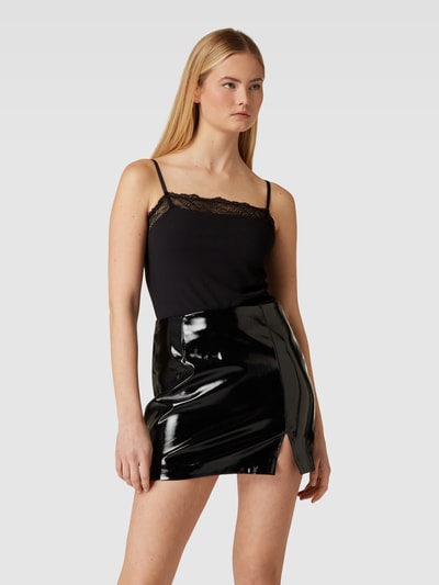 Calvin Klein Underwear Top mit Feinripp-Optik Modell 'CAMISOLE' Black 4