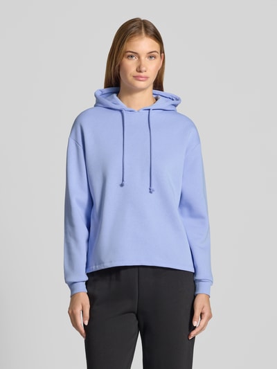 Pieces Regular Fit Hoodie aus Baumwoll-Mix Modell 'CHILLI' Hellblau 4