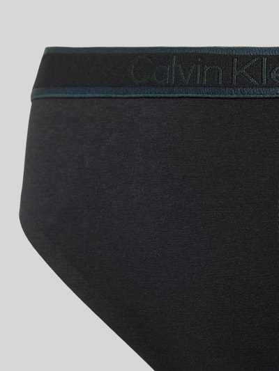 Calvin Klein Underwear Slip mit Label-Bund Black 2