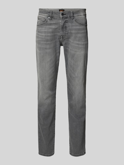 BOSS Orange Regular Fit Jeans im 5-Pocket-Design Modell 'RE.MAINE' Silber 2