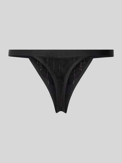 HUGO String met plissé, model 'PLISSE' Zilver - 3