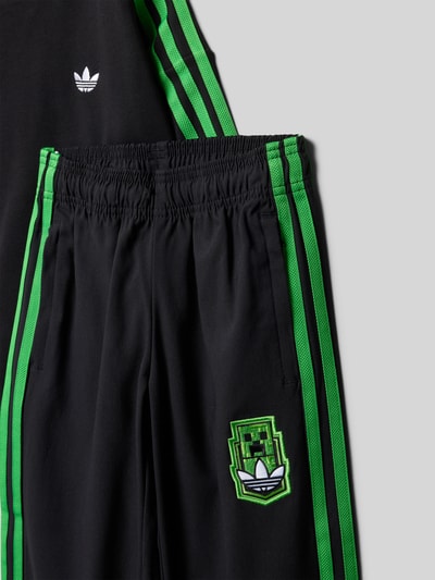 adidas Originals Dres z wyhaftowanym logo Czarny 2