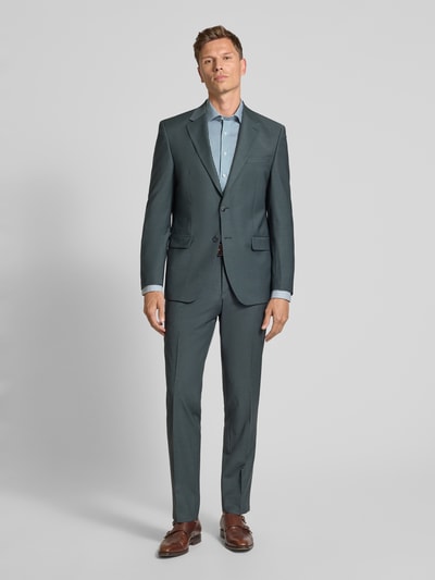 OLYMP Modern Fit Business-Hemd mit Kentkragen Modell 'Global Kent' Gruen 1