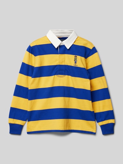 Polo Ralph Lauren Kids Sweatshirt mit Polokragen Senf 1