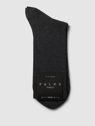 Falke Socken in melierter Optik Anthrazit Melange 3