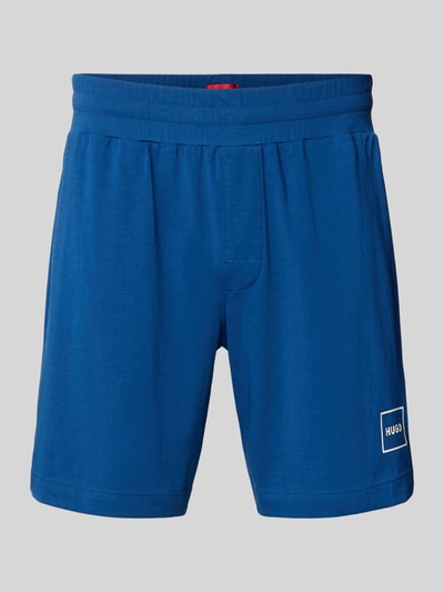 HUGO Regular Fit Sweatshorts aus Baumwoll-Mix Modell 'LAZE SHORTS CW' Royal 2