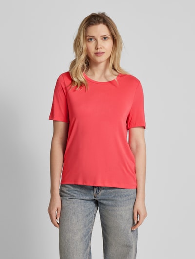 Object T-Shirt mit Rundhalsausschnitt Modell 'Jannie' Pink 4