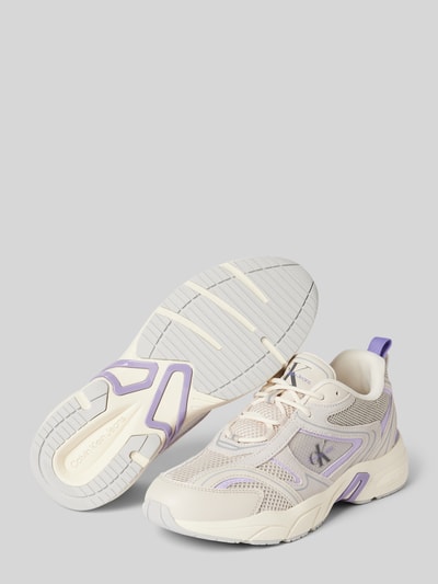 Calvin Klein Jeans Sneaker mit Label-Applikation Modell 'RETRO TENNIS' Lavender 4