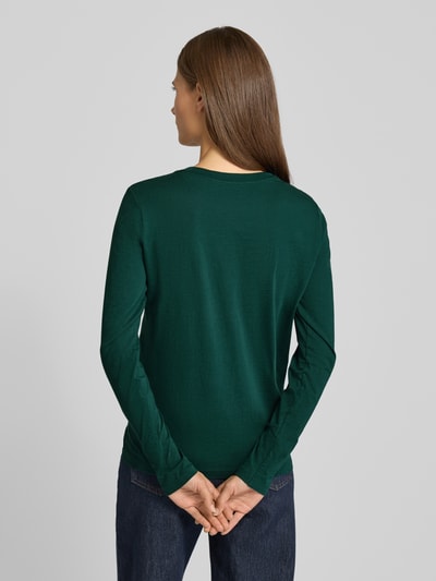 Polo Ralph Lauren Shirt met lange mouwen en labelstitching Donkergroen - 5