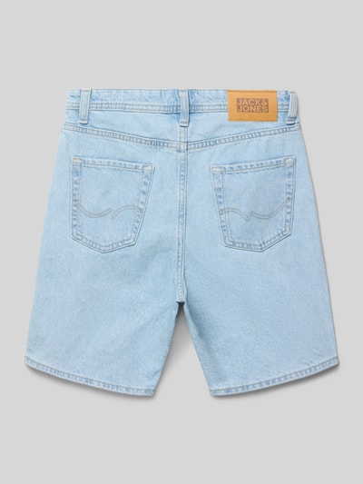 Jack & Jones Jeansshorts im 5-Pocket-Design Modell 'TONY' Hellblau 3