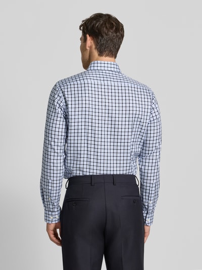 Christian Berg Men Regular fit zakelijk overhemd van katoen Bleu - 5