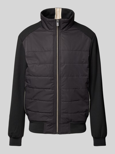 Christian Berg Men Steppjacke mit Stehkragen Black 2