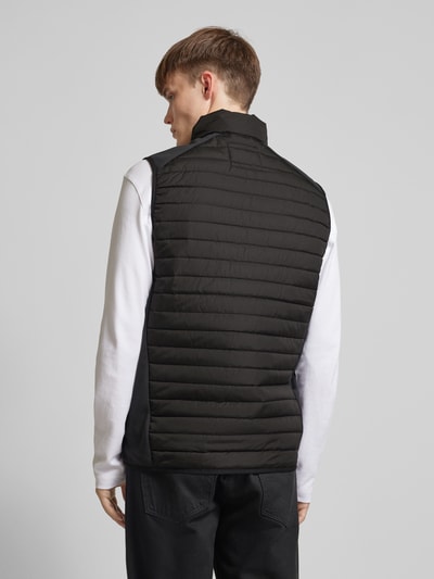 Jack & Jones Bodywarmer met labelprint, model 'MULTI' Zwart - 5