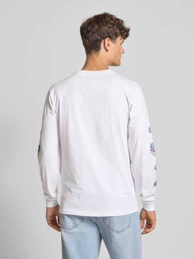 SANTA CRUZ Longsleeve mit Label-Print Modell 'WINKOWSKI' Weiss 5
