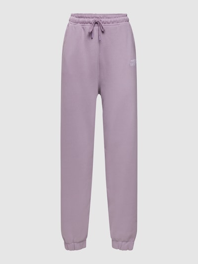 Review Sweatpants mit Label-Detail Purple 2