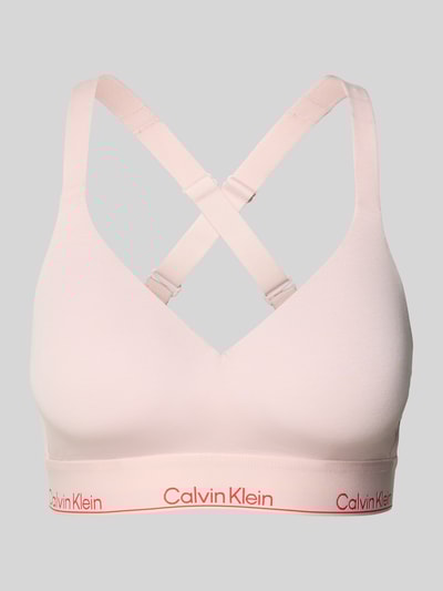 Calvin Klein Underwear Beha met elastische band met logo Lichtroze - 1