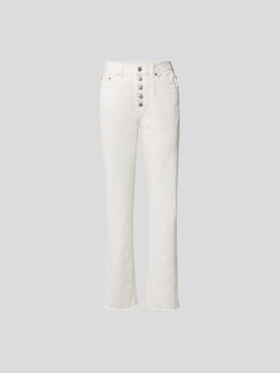 MM6 Maison Margiela Jeans mit Knopfleiste Offwhite 2