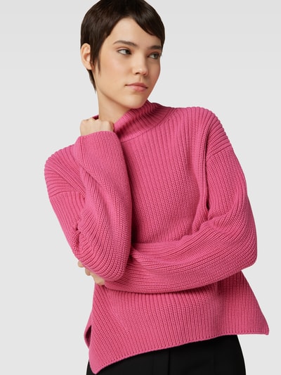 Marc O'Polo Strickpullover mit überschnittenen Schultern Pink 3