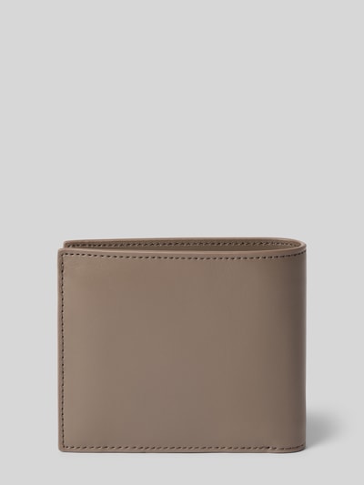 Lacoste Portemonnaie aus echtem Rindsleder Modell 'BILLFORD COIN' Schlamm 2