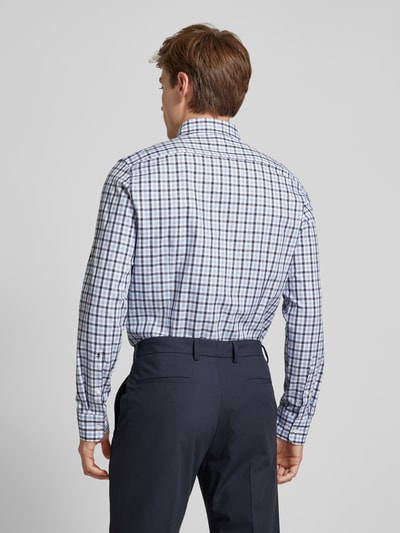 SEIDENSTICKER Koszula biznesowa o kroju Slim Fit z kołnierzykiem typu button down Granatowy 5