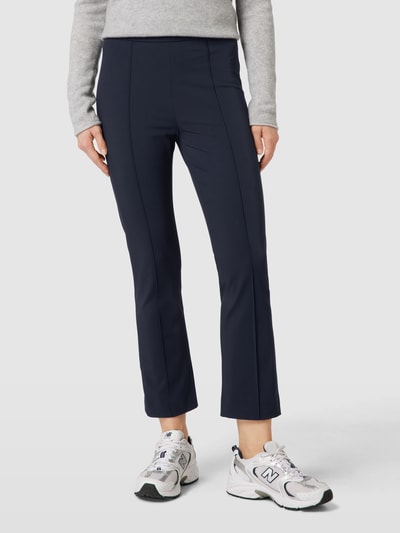 Raffaello Rossi Flared Cut Schlupfhose mit Ziernähten Modell 'MACY' Marineblau 4