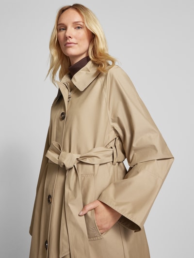 Barbour Mantel mit Umlegekragen Modell 'Beatrix' Beige 3