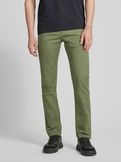 Baldessarini Spodnie o kroju regular fit z 5 kieszeniami model ‘Jack’ Khaki 4