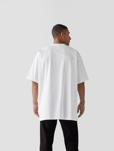 VETEMENTS Oversized T-Shirt mit Brand-Print Weiss 5