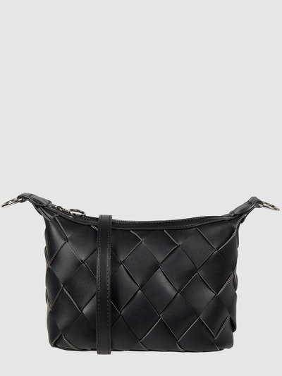 Seidenfelt Hobo Bag in Leder-Optik Black 1