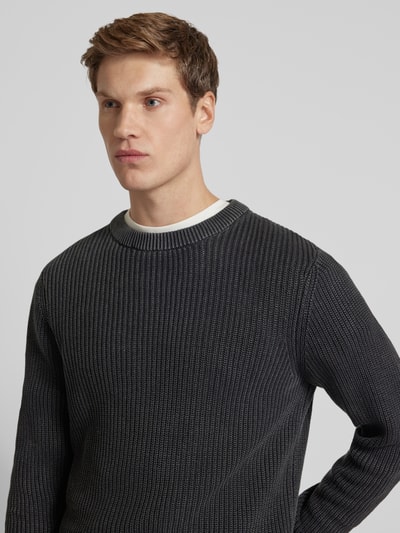 Jack & Jones Gebreide pullover met ronde hals Antraciet - 3