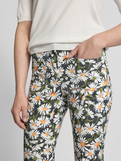 Weekend Max Mara Spodnie o kroju slim fit z nakładanymi, wpuszczanymi kieszeniami model ‘ARTEN’ Czarny 3