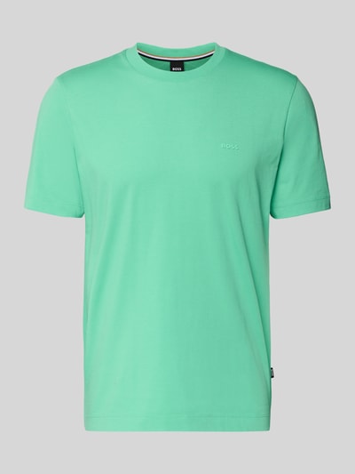 BOSS Regular Fit T-Shirt aus reiner Baumwolle Modell 'Thompson 01' Hellgruen 2