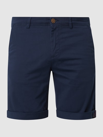 Jack & Jones Chino-Shorts mit Stretch-Anteil Modell 'Bowie' Dunkelblau 2