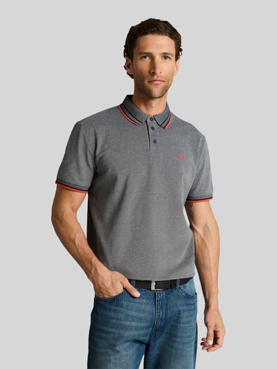 Tom Tailor Regular Fit Poloshirt mit Kontrastkragen Lind 4