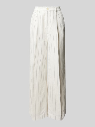 Lauren Ralph Lauren Hose mit fixierten Bundfalten Modell 'KIRAHN' Offwhite 2