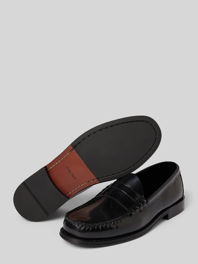 SELECTED HOMME Mokasyny ze skóry naturalnej model ‘BILLY’ Czarny 4