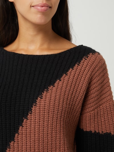 Armedangels Pullover met elastische zoom, model 'Saadie' Zwart - 3