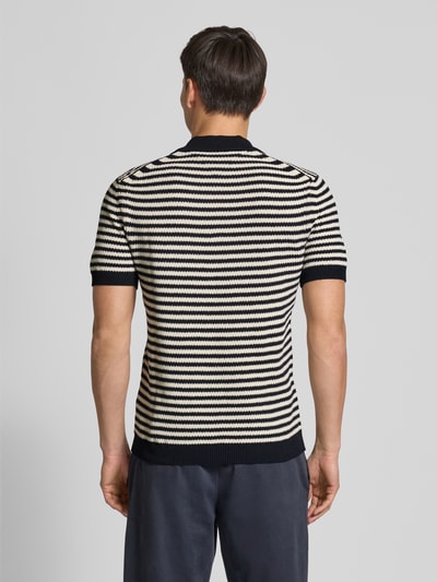 Tommy Hilfiger Regular Fit Poloshirt mit Strukturstrick Black 5
