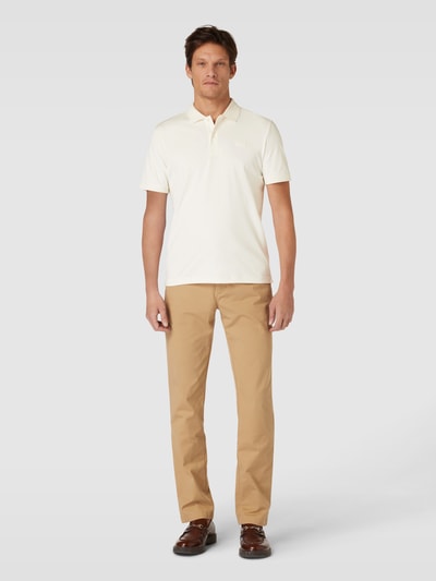 CK Calvin Klein Poloshirt met labeldetail Offwhite - 1