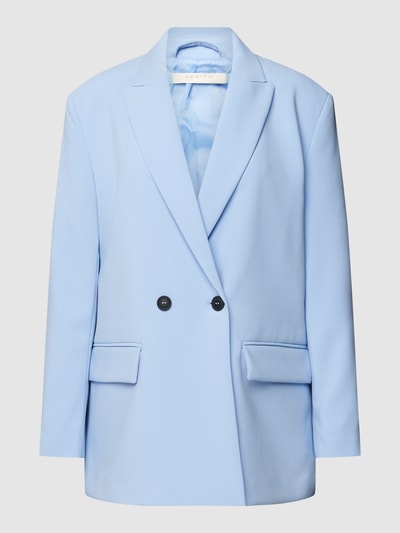 REVIEW Blazer mit Reverskragen Bleu 2