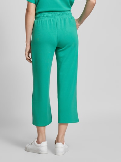 Christian Berg Woman Wide Leg Sweatpants mit elastischem Bund Smaragd 5