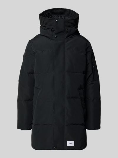 khujo Regular Fit Steppmantel mit Logo-Patch Modell 'Zeno' Black 2