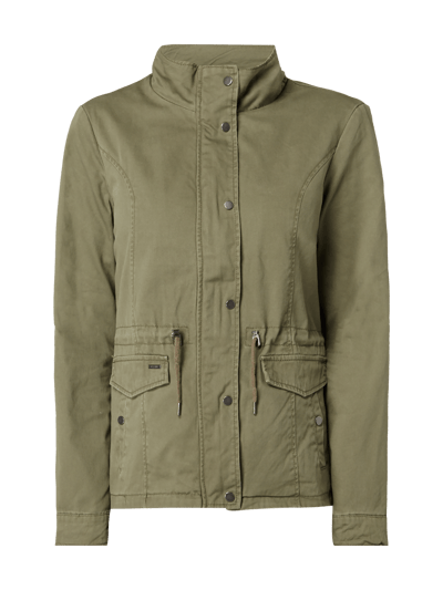 Vero Moda Outdoor Jacke mit Stehkragen Oliv 2