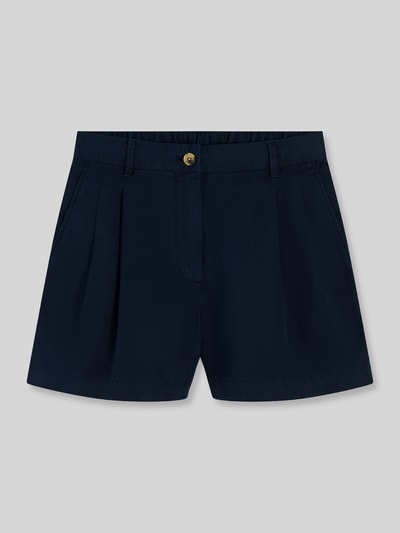 Tommy Hilfiger Wide Leg Shorts aus reiner Baumwolle Marine 2